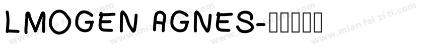 LMOGEN AGNES字体转换
